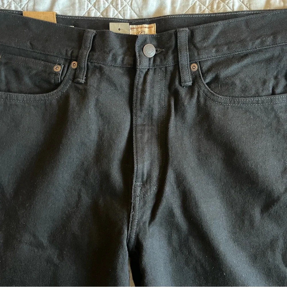 J‎ CREW Classic jean in black rinse wash Size 31/30 NWT $148 CC325